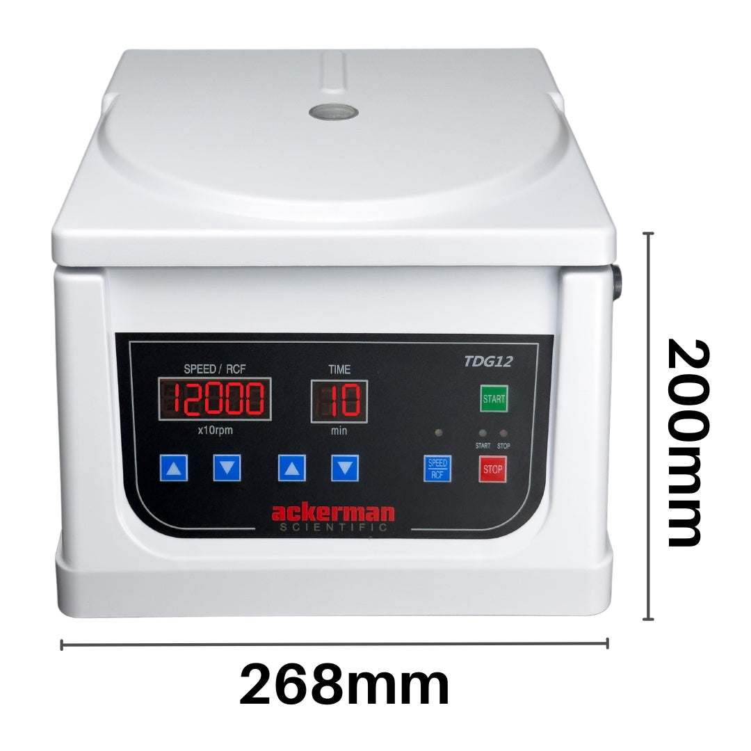TDG12 Centrífuga Digital para Microhematocrito 24 Capilares 12000rpm