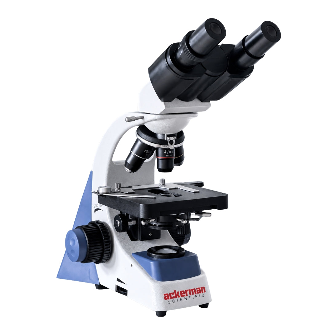 BME-500E Microscopio Binocular LED Objetivos Acromáticos