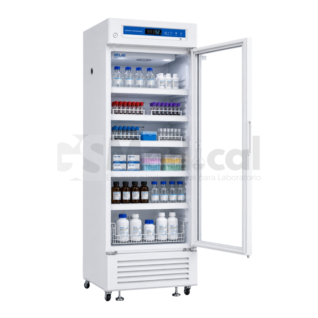 YC-525L Refrigerador Biomédico 525 Litros (Interior Acero Inoxidable)