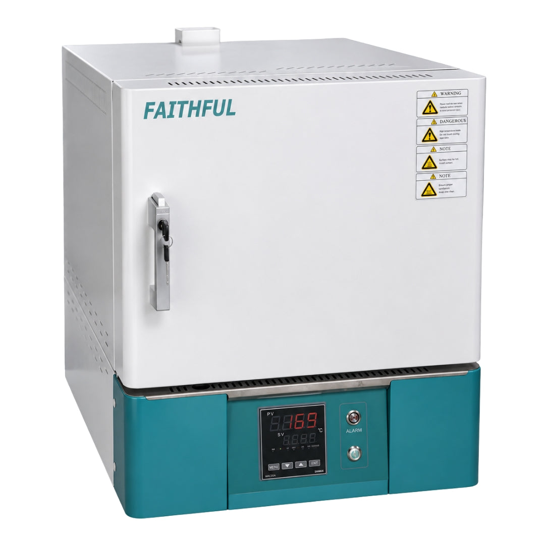 SX3-2.5-12 Horno Mufla de Fibra Cerámica 2 Litros 1200°C