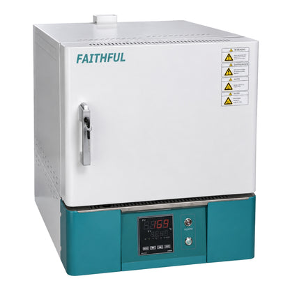 SX3-2.5-12 Horno Mufla de Fibra Cerámica 2 Litros 1200°C