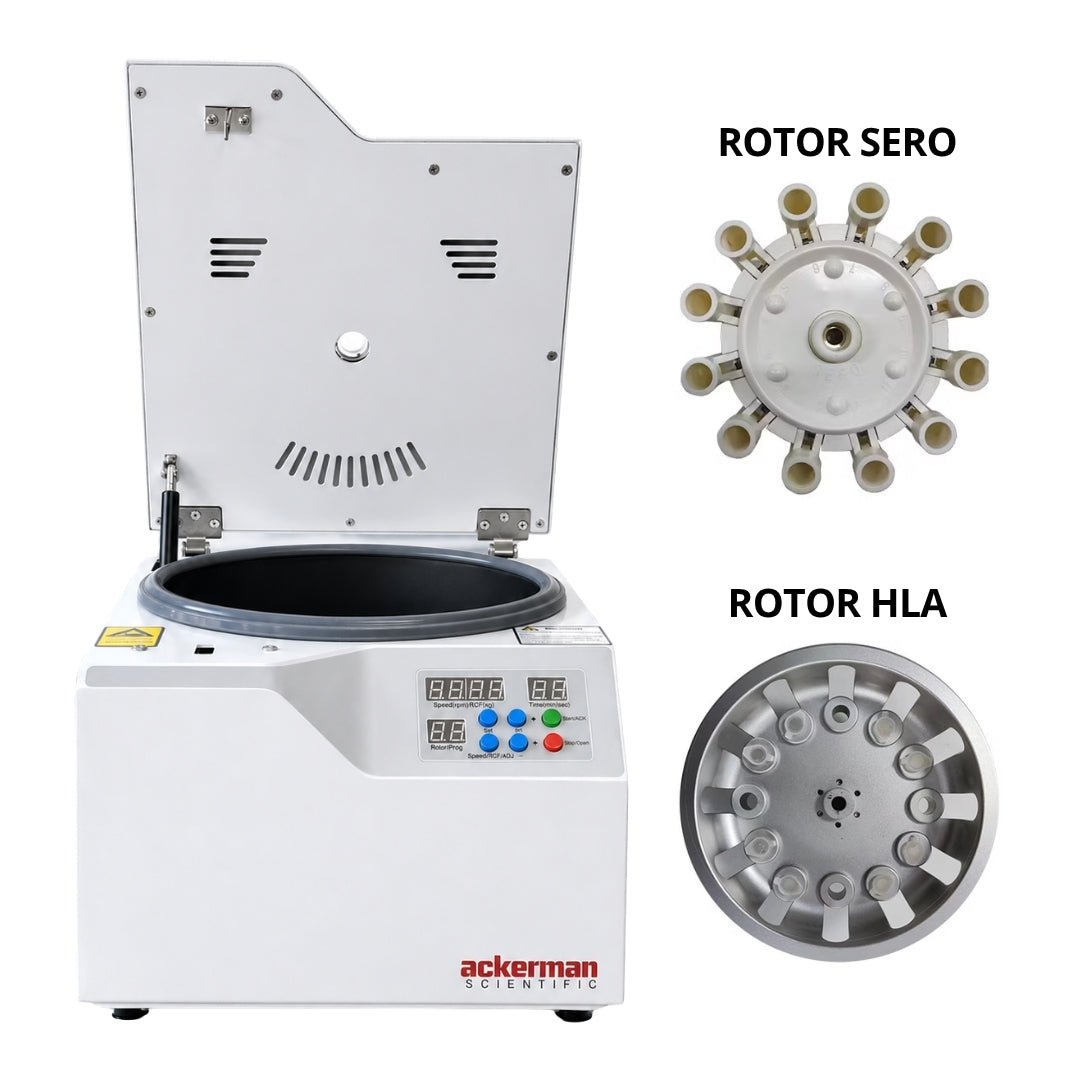 BKC-TL4Ce Centrífuga Digital para Inmunohematología Rotor SERO & HLA