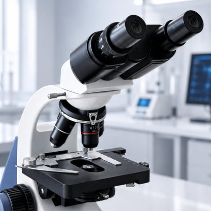 BME-500E Microscopio Binocular LED Objetivos Acromáticos